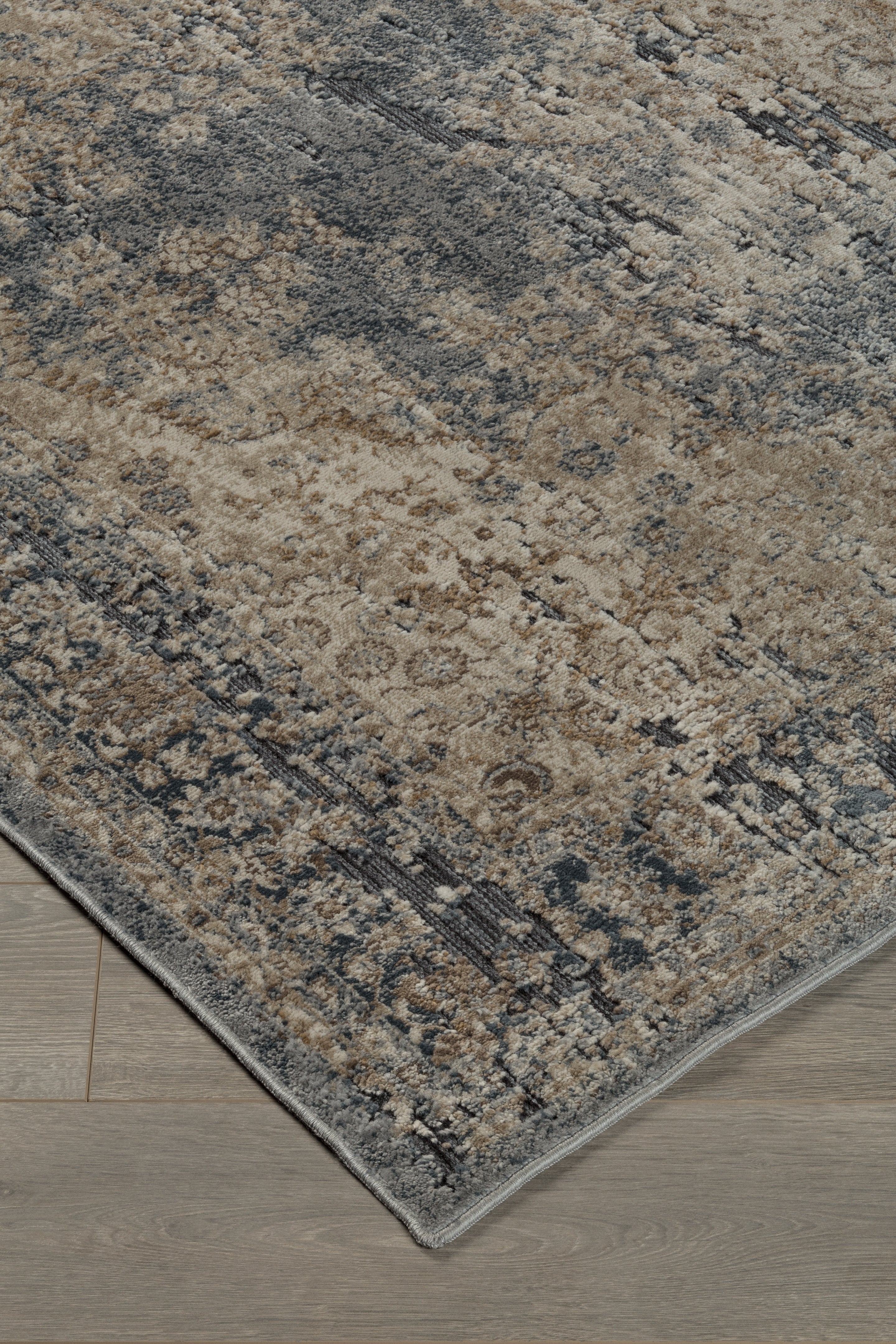 Family Deals Furniture - Ashley Furniture - South Rug - 8' x 10' Rug / Blue/Beige - R402721