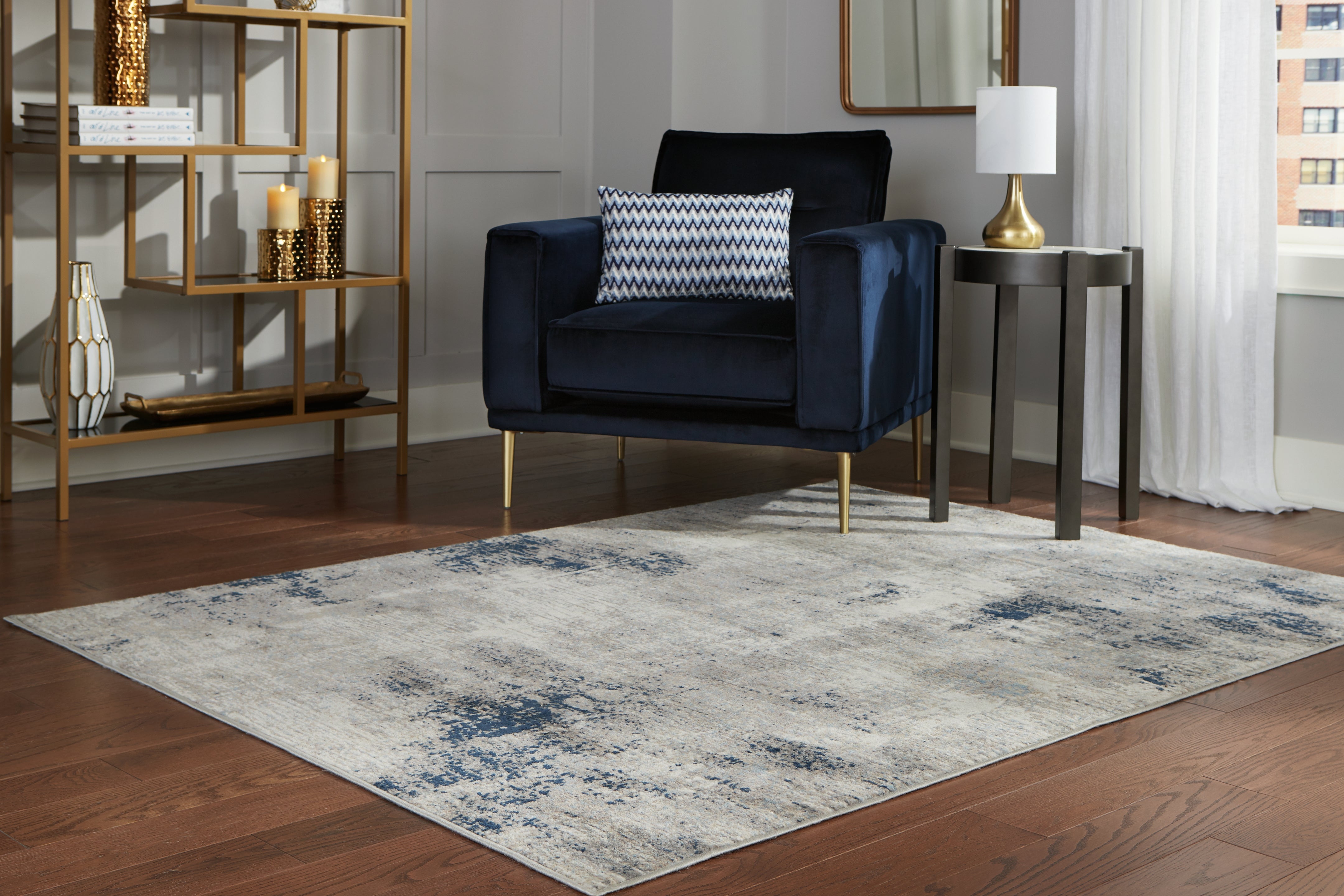 Family Deals Furniture - Ashley Furniture - Wrenstow Rug - 7'10" x 10'3" Rug / Multi - R403751