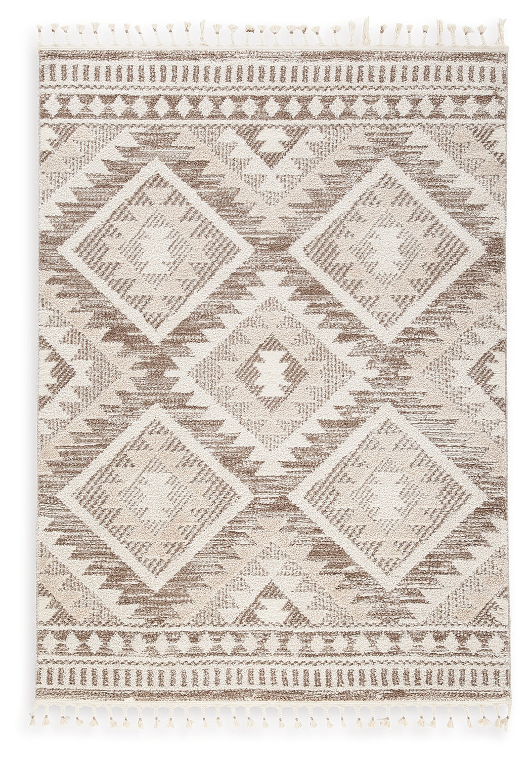Family Deals Furniture - Ashley Furniture - Odedale Rug - 8' x 10' Rug / Tan/Cream - R406061