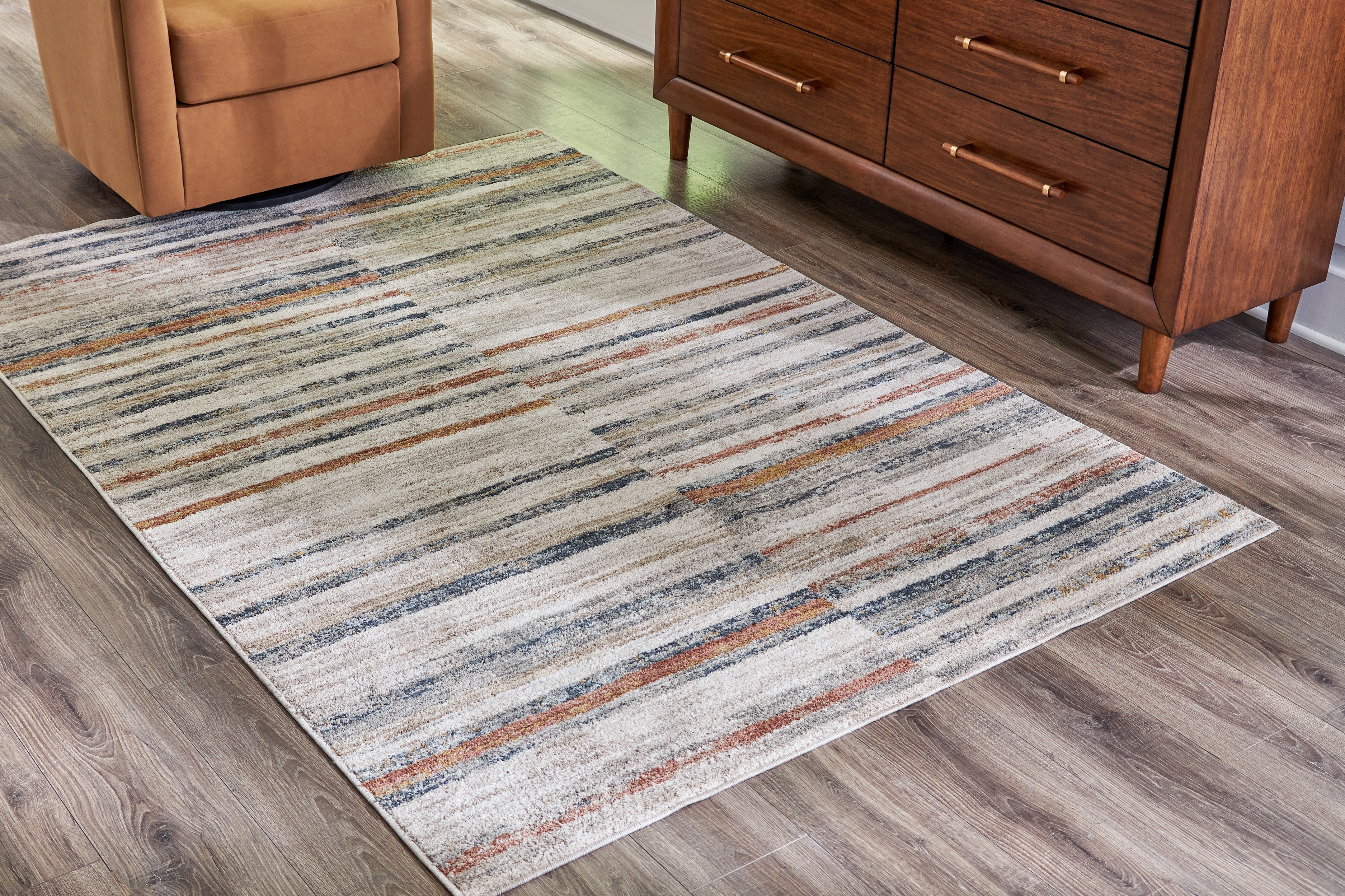 Family Deals Furniture - Ashley Furniture - Kemart Rug - 5' x 7' Rug / Multi - R406682