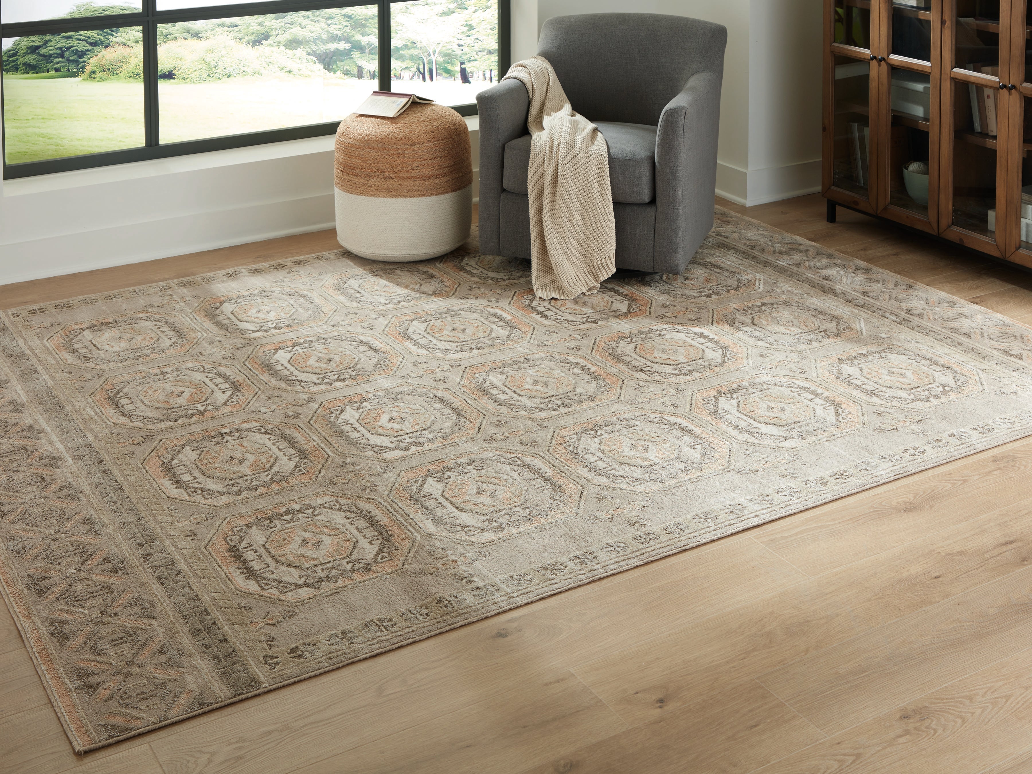 Family Deals Furniture - Ashley Furniture - Bachby Rug - 7'10" x 10' Area Rug / Multi - R407681