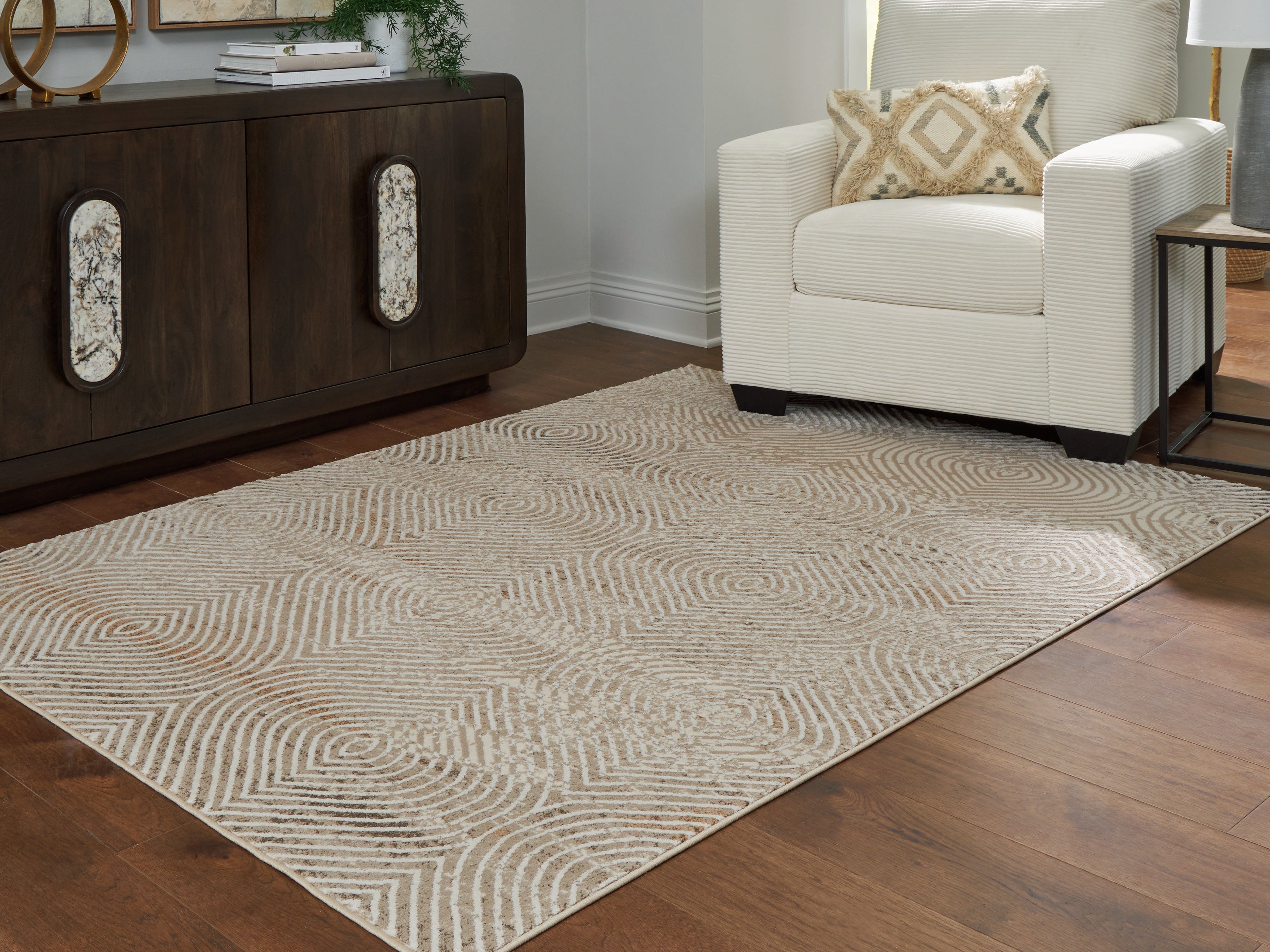 Family Deals Furniture - Ashley Furniture - Bachus Rug - 5'3" x 7' Area Rug / Multi - R407752