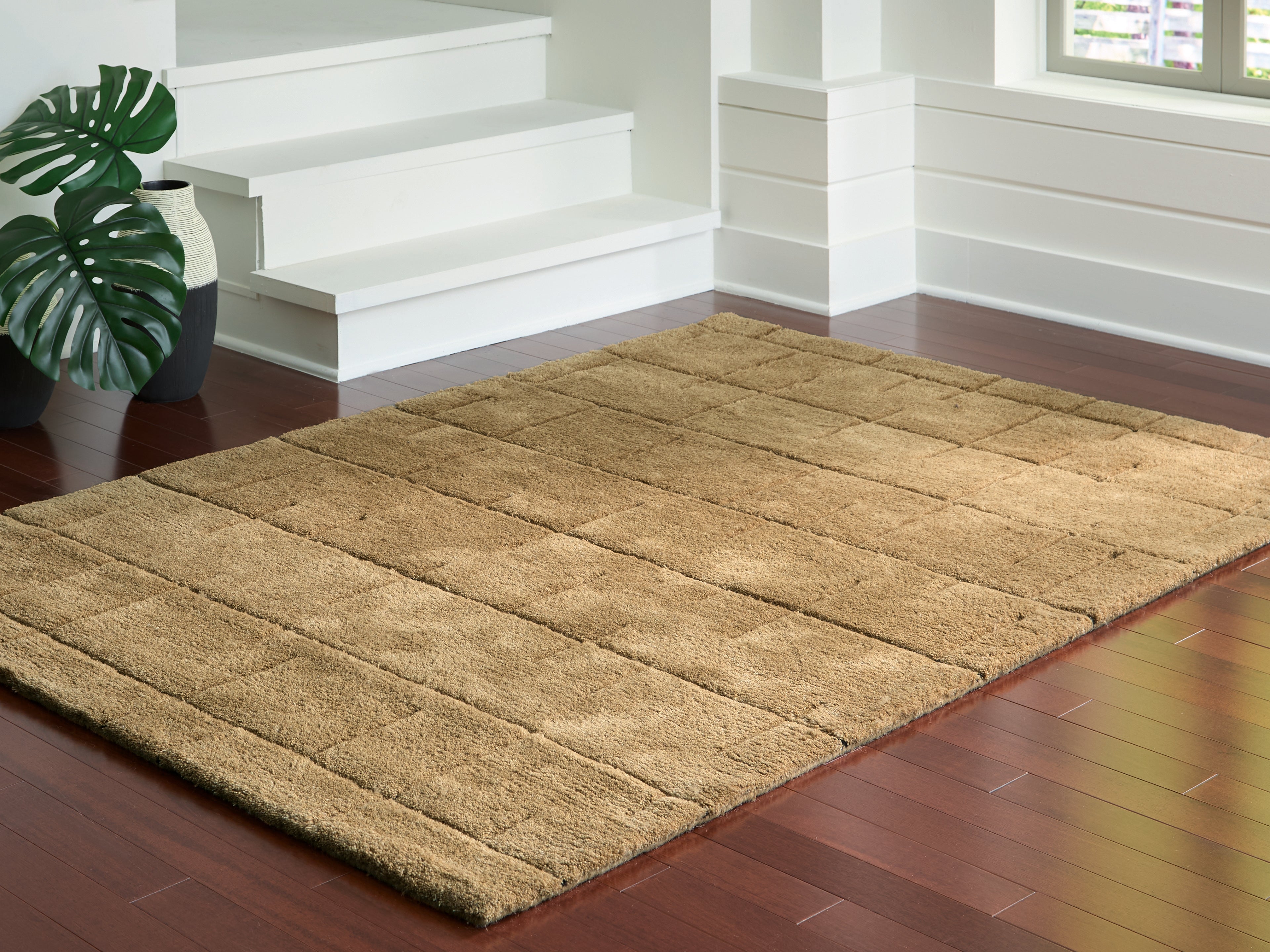 Family Deals Furniture - Ashley Furniture - Luzmont Rug - Medium Rug / Golden Brown - R408372