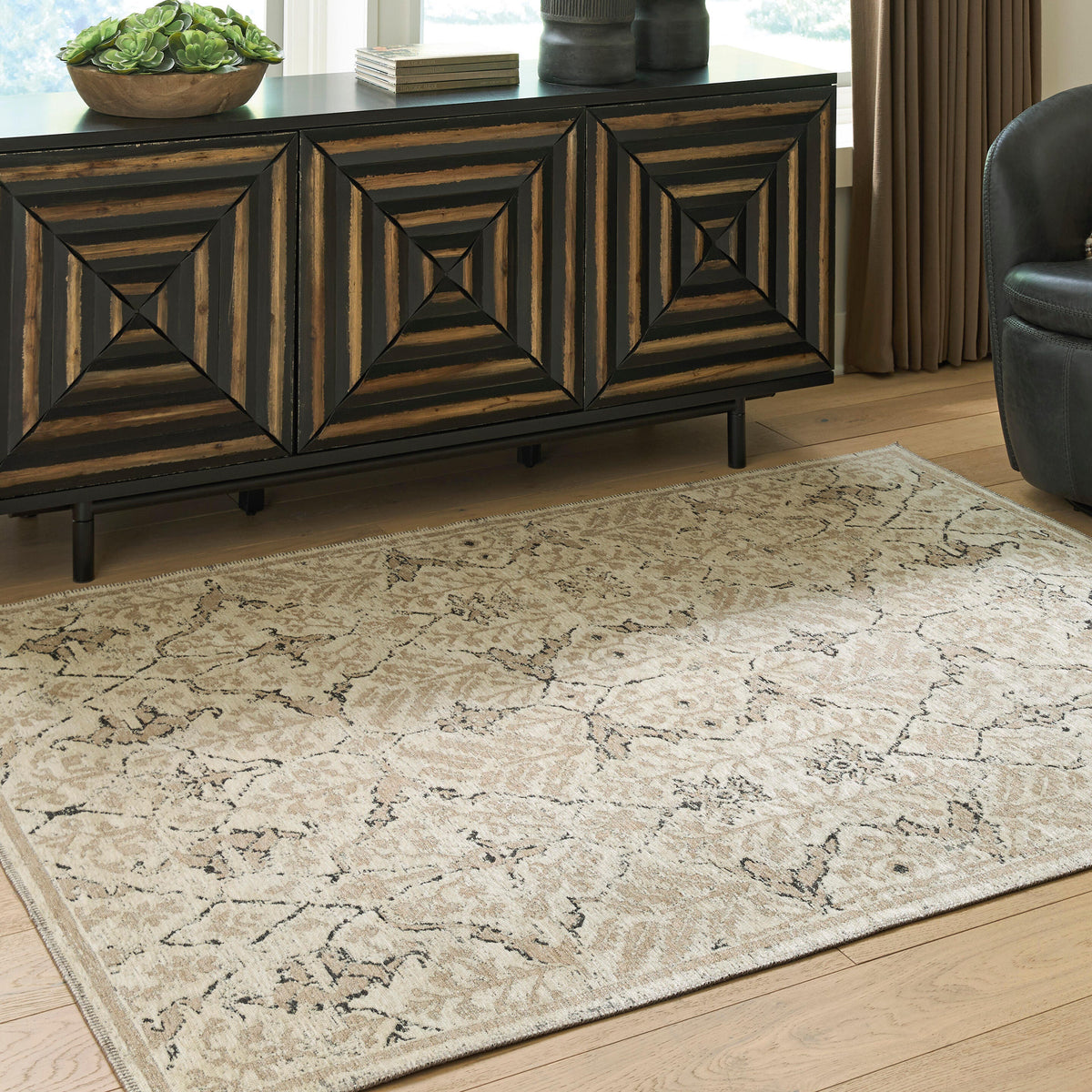 Family Deals Furniture - Ashley Furniture - Audville Rug - Medium Rug - R408842
