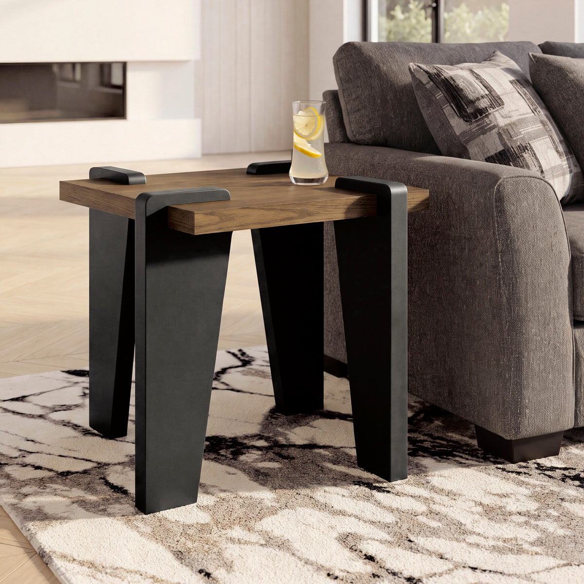 Family Deals Furniture - Ashley Furniture - Weathermore End Table - Square End Table - T531-2