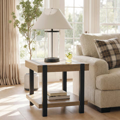 Family Deals Furniture - Ashley Furniture - Jorannti End Table - Square End Table - T631-2