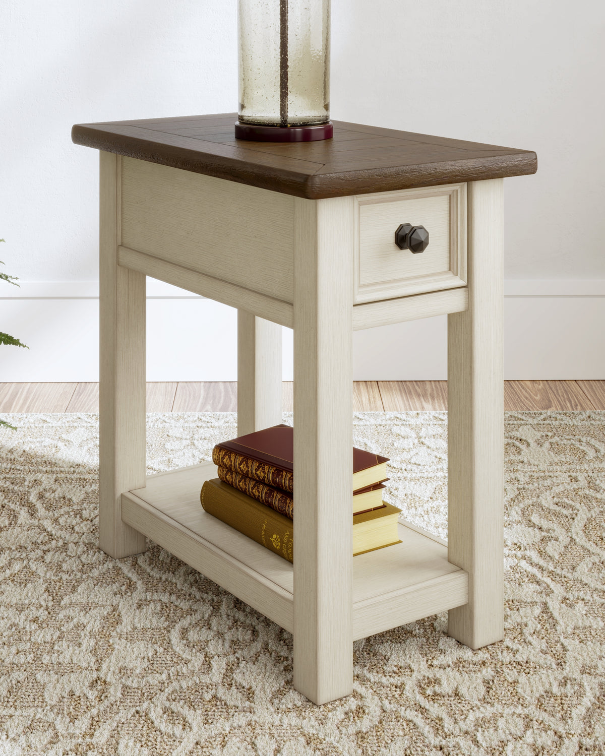 Family Deals Furniture - Ashley Furniture - Bolanburg Chairside End Table - Chair Side End Table / Two-tone - T637-107