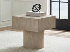Family Deals Furniture - Ashley Furniture - Jorielyn End Table - Square End Table / Light Grayish Brown - T712-2