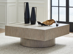 Family Deals Furniture - Ashley Furniture - Jorielyn Coffee Table - Square Cocktail Table / Light Grayish Brown - T712-8