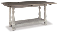 Family Deals Furniture - Ashley Furniture - Havalance Sofa/Console Table - Flip Top Sofa Table / Gray/White - T814-4