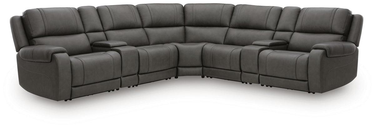 Family Deals Furniture - Ashley Furniture - 5Z - Pittson Sectional - 7-Piece Power Reclining Sectional - PCU12600S7