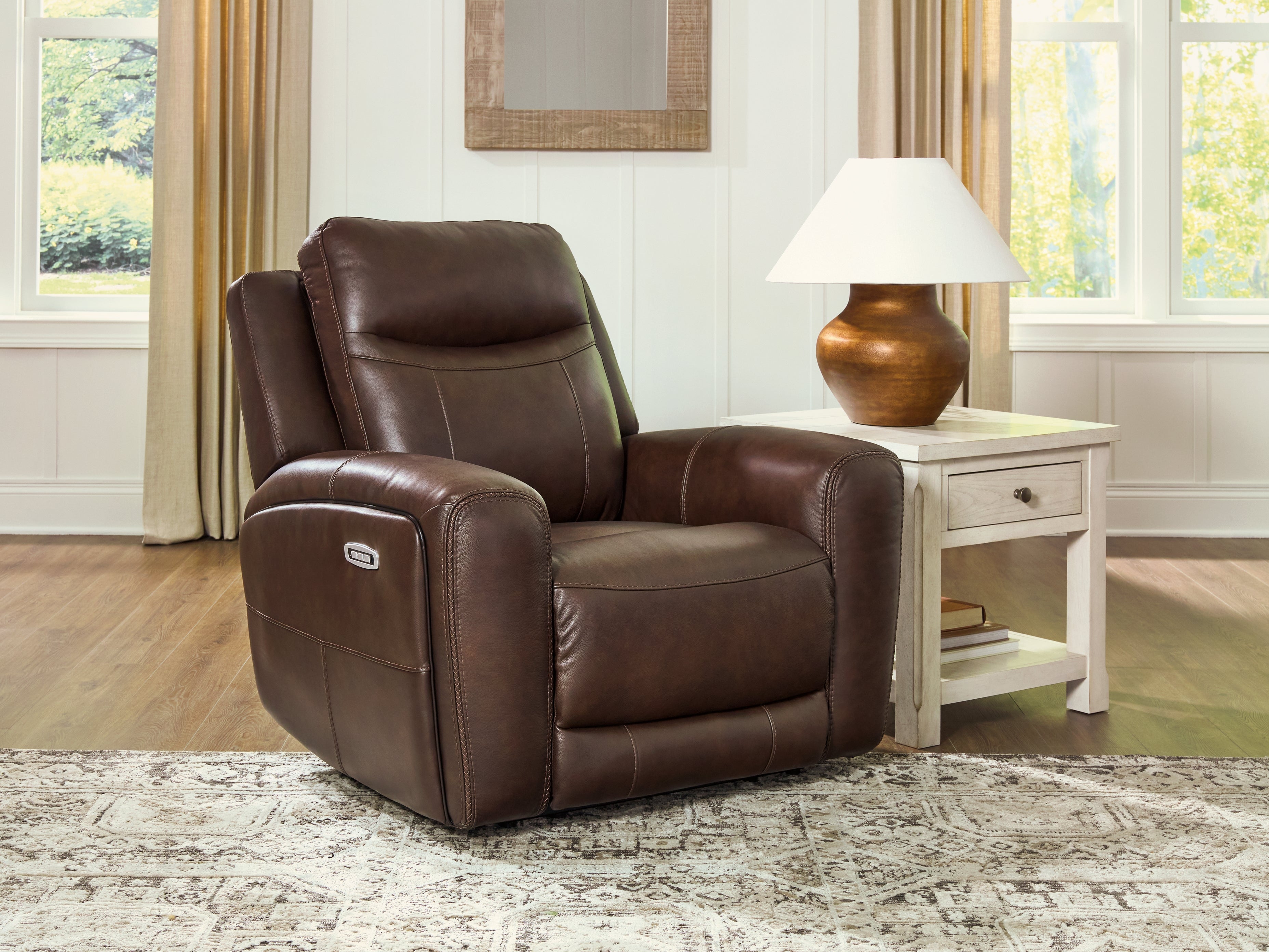 Family Deals Furniture - Ashley Furniture - Gravier Living Room - PWR Recliner/ADJ Headrest / Cordova - U1330113