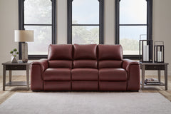 Family Deals Furniture - Ashley Furniture - Alessandro Living Room - PWR Recliner/ADJ Headrest / Walnut - U2550213