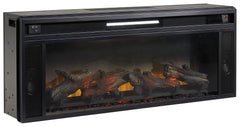 Family Deals Furniture - Ashley Furniture - Entertainment Accessories Fireplace Insert - Fireplace Insert / Black - W100-12